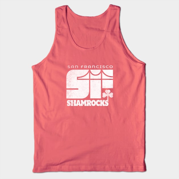 DEFUNCT - San Francisco Shamrocks Hockey Tank Top by LocalZonly